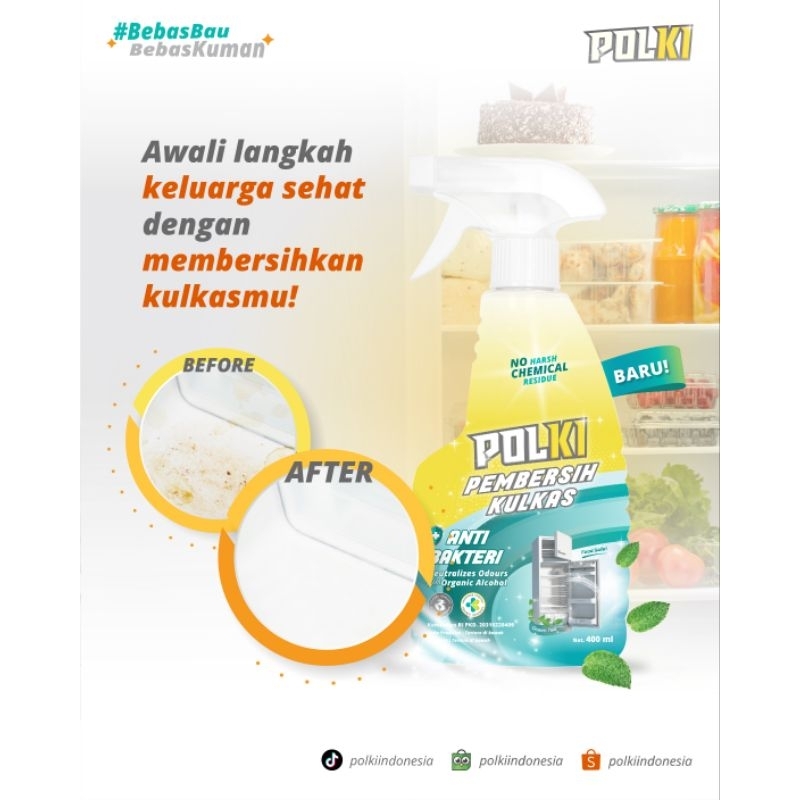 POLKI Pembersih Kulkas 400ml