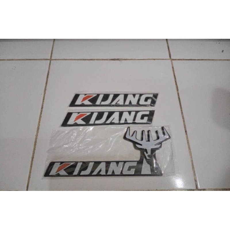 EMBLEM STIKER KIJANG SUPER, ROVER, GRAND, JANTAN 1 SET