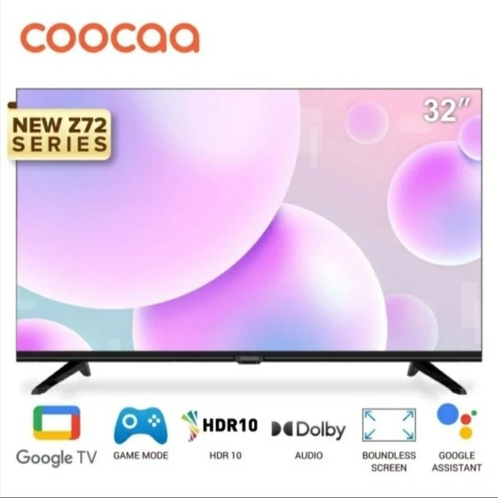 COOCAA 32Z72  TV 32 Inch - Netflix &amp; Youtube [Google TV]