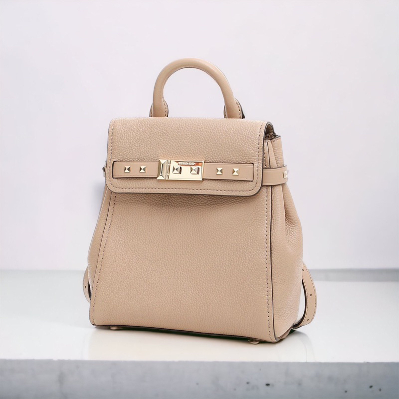 Original Michael Kors Addison Medium Leather Backpack