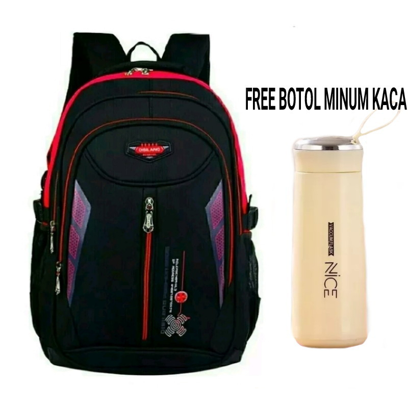 GGS Tas Sekolah Anak Perempuan Model Kelinci / Tas Sekolah Anti Air / Tas Ransel Sekolah Import / Tas Punggung Anak