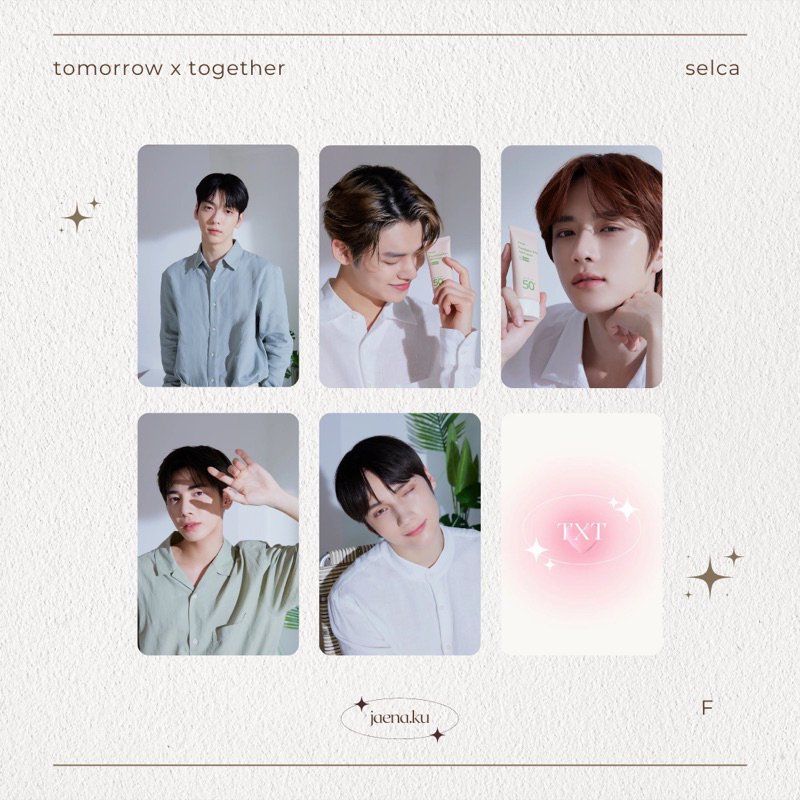 [TXT] PHOTOCARD SELCA 1 TOMORROW X TOGETHER