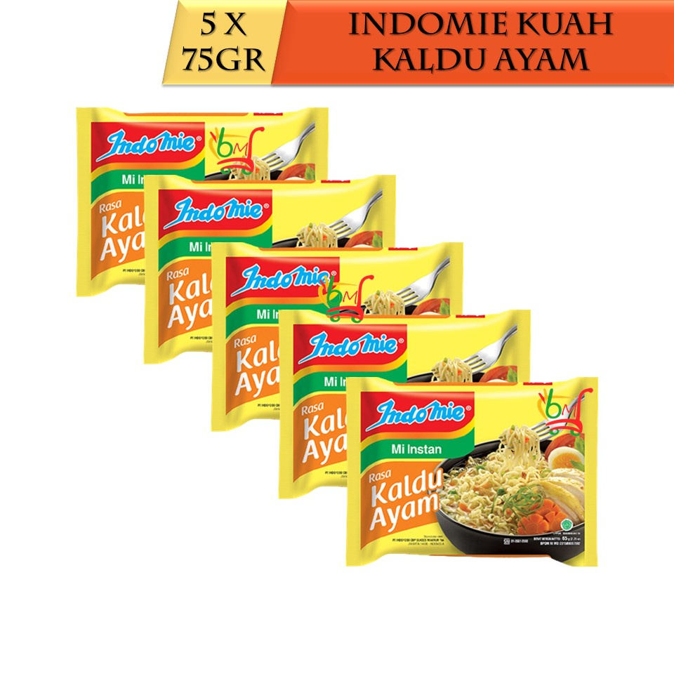 

Indomie kaldu ayam, isi 5