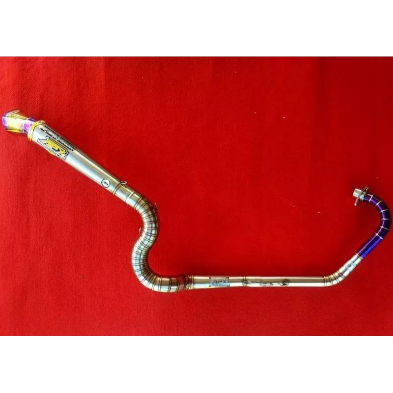 KNALPOT APX NAGA STENLIS STEP FU ORIGINAL. CB150R CBR150 R15 V 2 3 4 VIXION