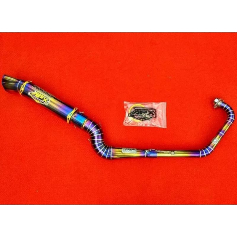 knalpot MX KING MX NEW MX OLD 200 CC Bluemon Diamon Original APX Racingexhaust