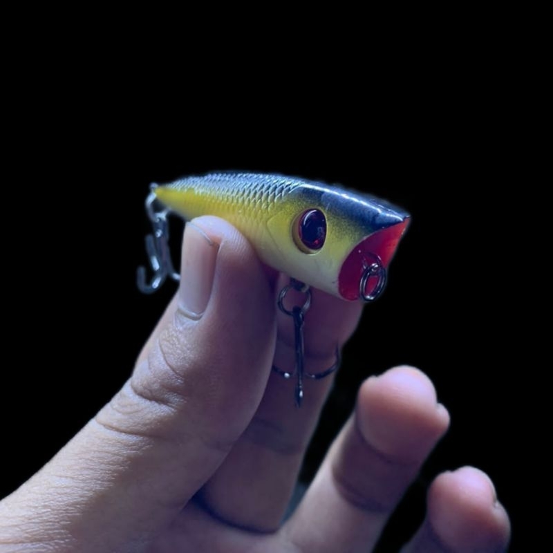 Umpan Casting Popper Emas New 6.CM, 6,3.G Fishing Lure