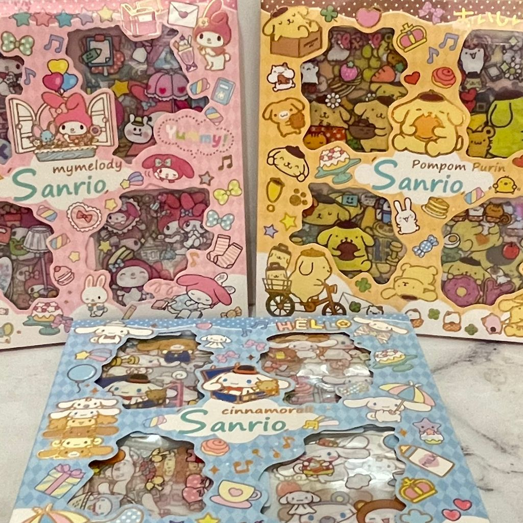 

stiker 32 lembar sanrio senmu karakter cewe senmu sticker lucu imut lakban keren elegan fancy atk imut bisa COD termurah import
