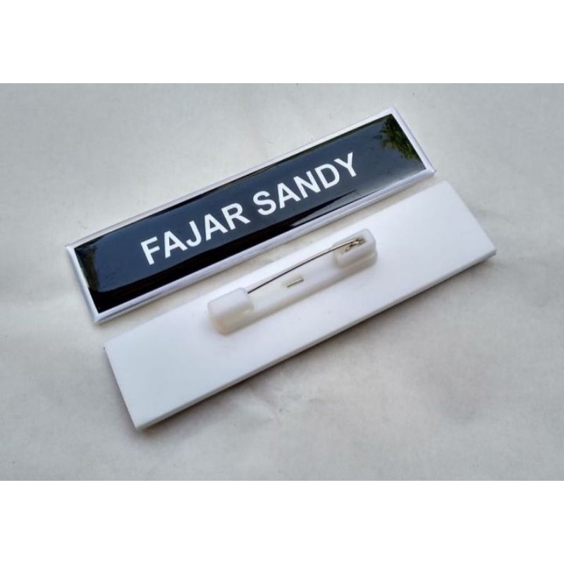 

Name Tag / Papan Nama