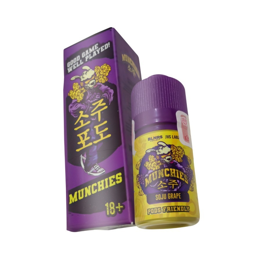 Munchies V3 Soju Grape Pods Friendly 30ML by Arief Muhammad x JVS Labz