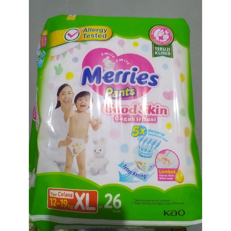 pampers merries XL26