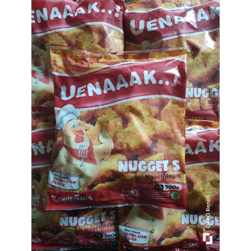 

Uenaakk Naget ayam 500 gram/belfoods naget/naget ayam