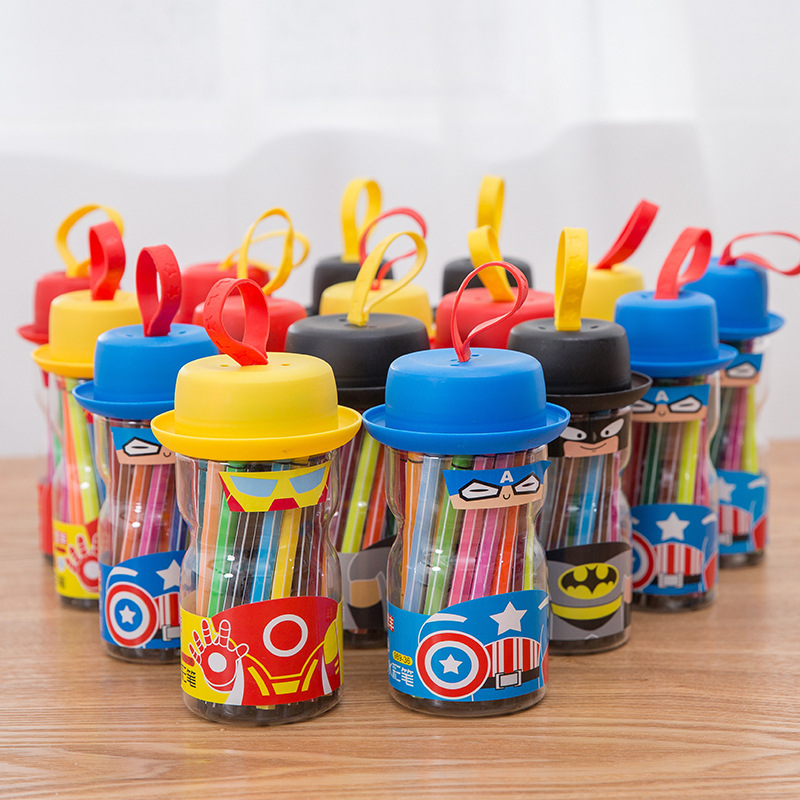 

Spidol warna warni 24 wrn | Spidol warna lucu | Spidol mewarnai 24 pcs
