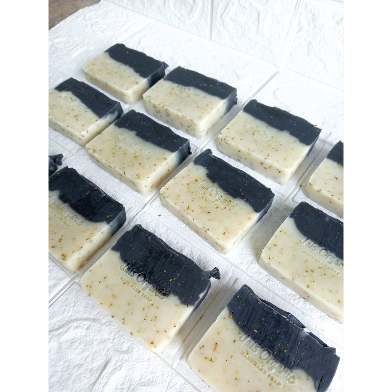 Charcoal Rosemary Shampoo &amp; Body Soap Bar / Sabun &amp; Shampo Natural Alami