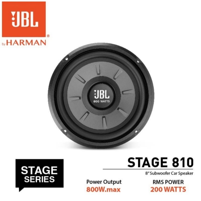 Di jual Murah : Subwoofer JBL 8 inch 8" pasif / JBL stage 810  audio car