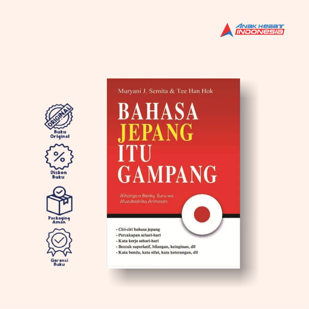 Buku Bahasa Jepang itu Gampang - Anak Hebat Indonesia
