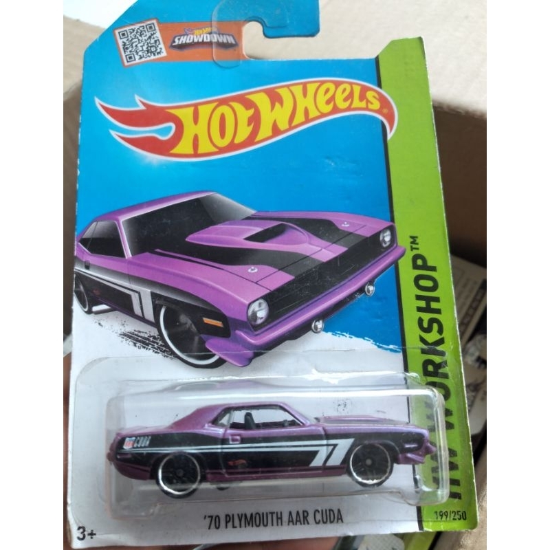 hot wheels 70 plymouth aar cuda hw workshop