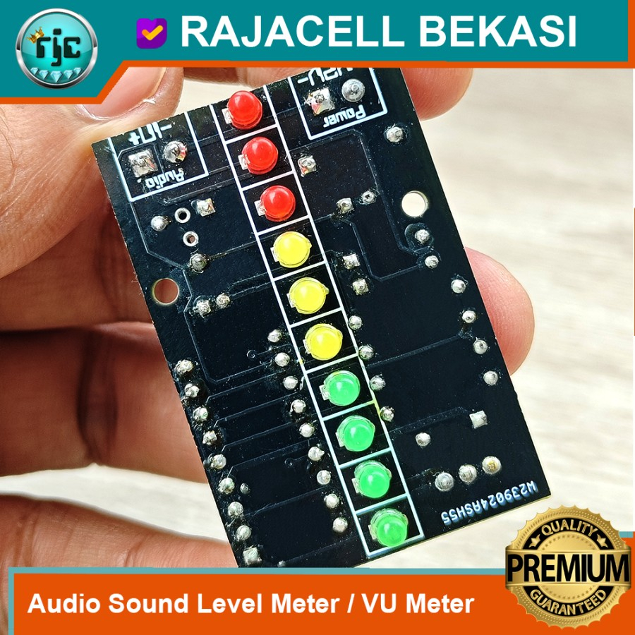 Digital VU meter Mono 10 Led Audio Level Meter Display Sound Analizer