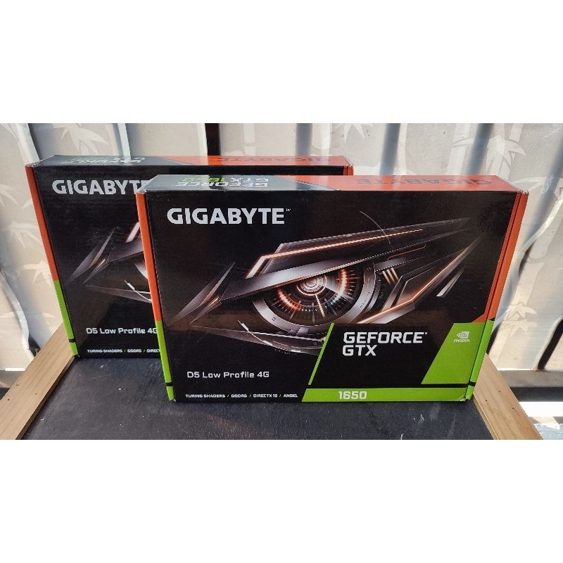 GIGABYTE GeForce® GTX 1650 Low Profile 4GB GDDR5 BNOB New JOss