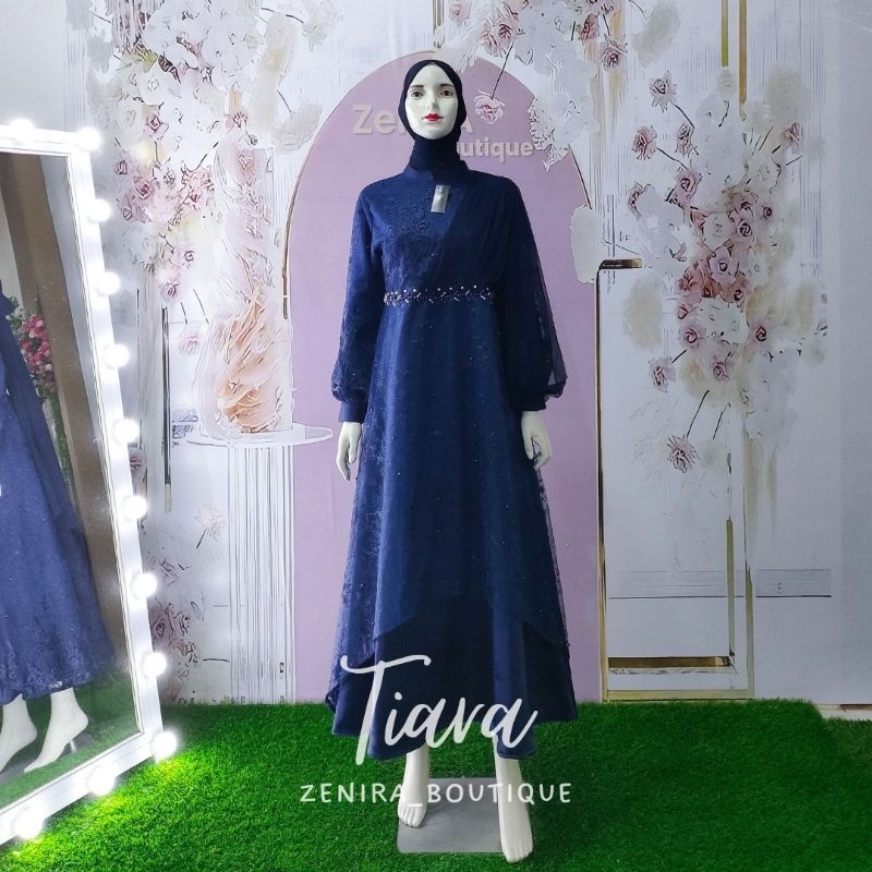 TIARA baju pesta kondangan / couple / bridesmaids / wisuda / bumil / ukuran kecil jumbo