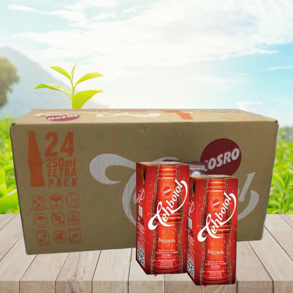 

Teh Kemasan Teh Botol Sosro Kotak 24 Pieces @250 ml