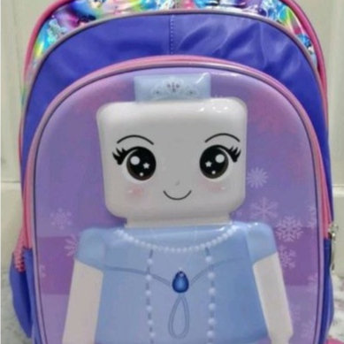 TAS Timbul TERMURAH Ransel Sekolah TK dan SD Anak Laki Laki/Perempuan karakter Motif 3D zoom Timbul import