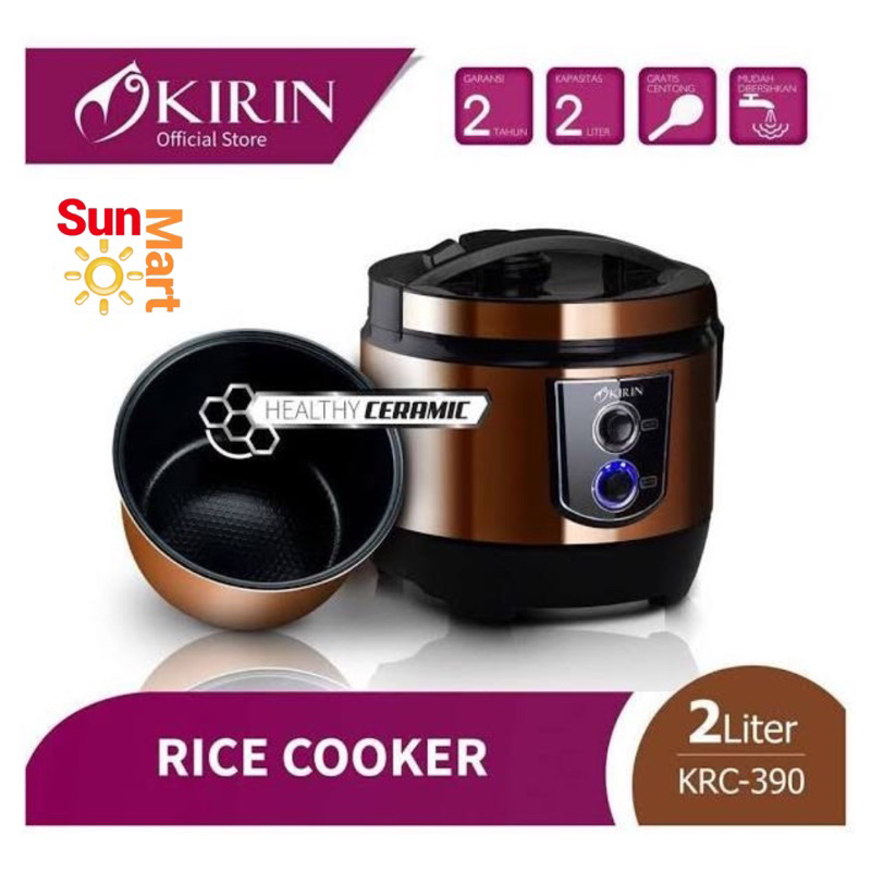 Magic Com Kirin 2 L KRC-390 Ceramic