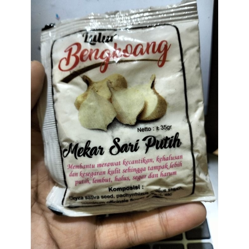 Lulur bengkoang mekar sari putih