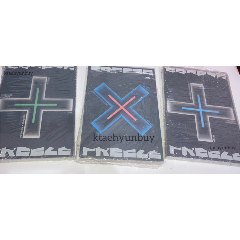 Album only unsealed TXT The Chaos Chapter: Freeze
