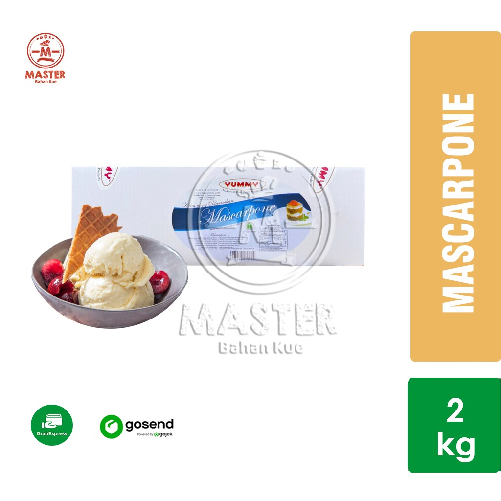 

Keju Mascarpone Yummy Cream Cheese 2 Kg [KHUSUS INSTANT]