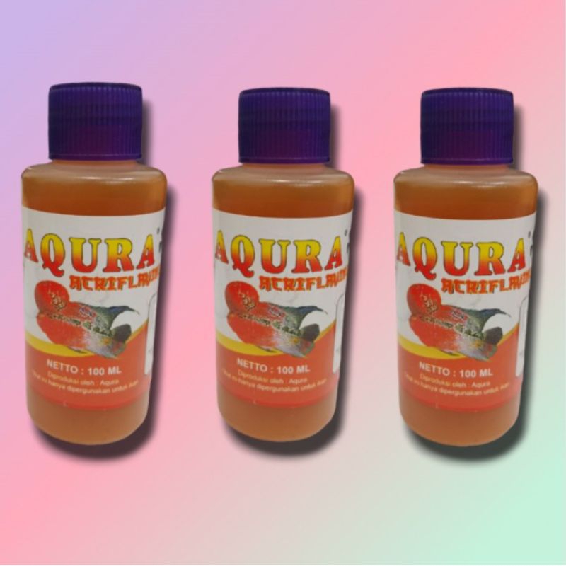 OBAT IKAN LUKA JAMUR VIVIAN/TAKARI/AQURA/KIYOSAKI/SP ACRIFLAVINE 100ml