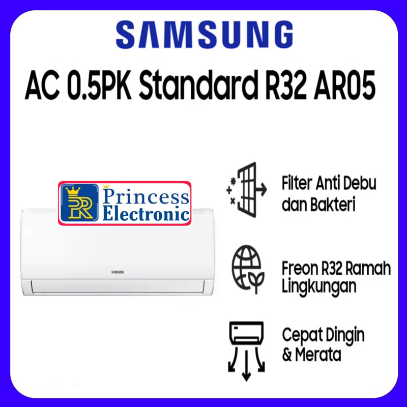 AC SAMSUNG 1/2 PK AR05TGHQASINSE UNIT ONLY