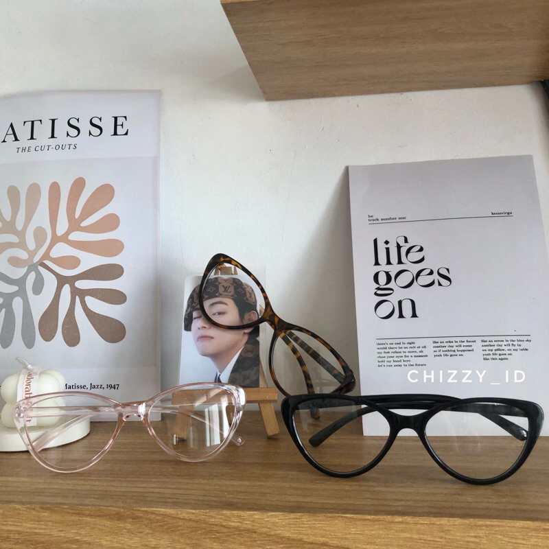 Kacamata Cat Eye Model Mata Kucing Korea Murah
