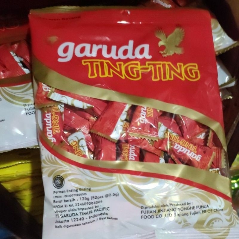 

Garuda Ting Ting pack is 50