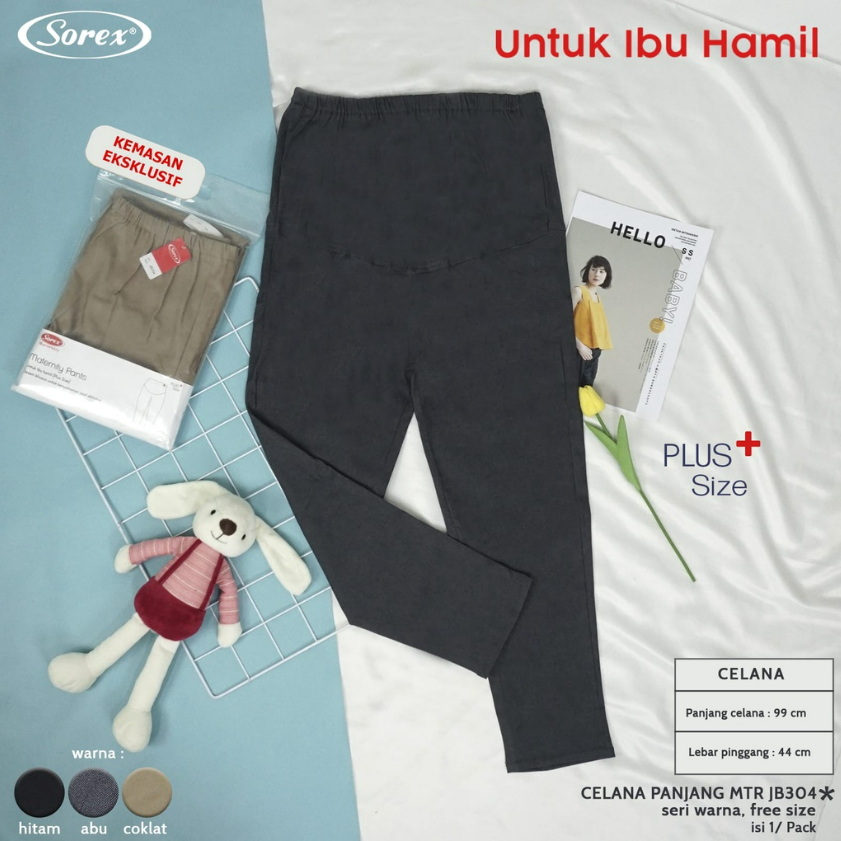 SALE Sorex Maternity Celana Hamil Celana Panjang Nyaman Adem Freesize Big Size JB301 JB302 JB303 JB 304 CBKS