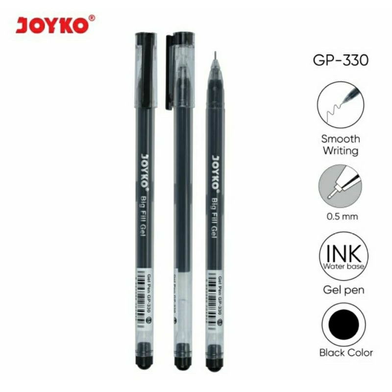 

MG - PULPEN GEL JOYKO BIG FILL GP 330 ECER