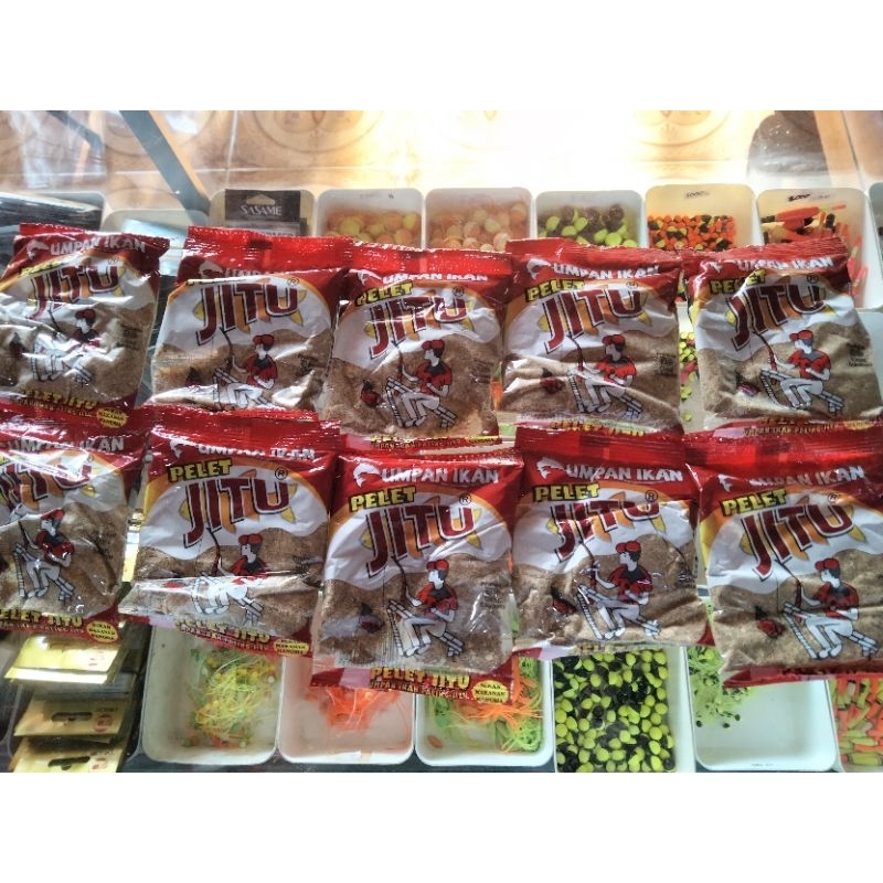 PELET JITU MERAH/UMPAN PELET JITU MERAH/PELET MURAH