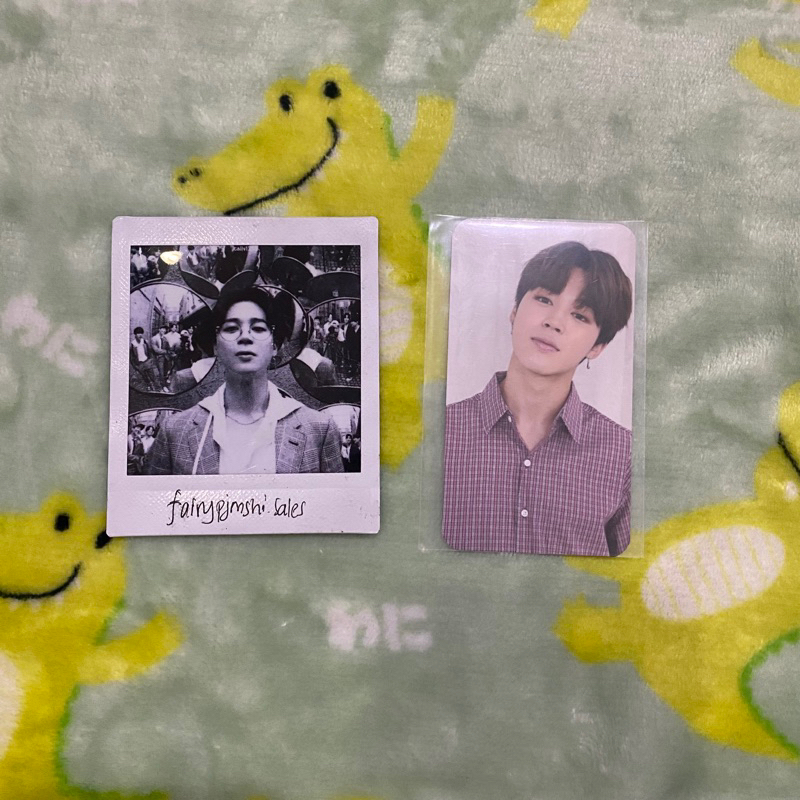 bts jimin japan fc renewal kyocera pc photocard