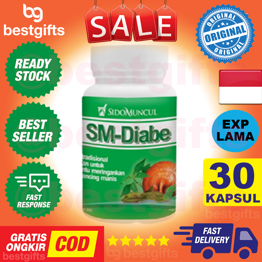 SIDOMUNCUL SIDO MUNCUL SM-DIABE OBAT DIABETES 30 KAPSUL