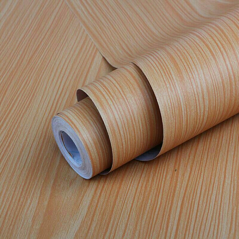 WALLPAPER STICKER MOTIF KAYU