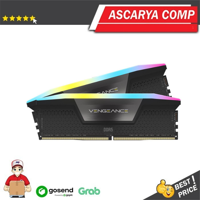 CORSAIR Vengeance RGB 32GB DDR5 6000 CMH32GX5M2E6000C36