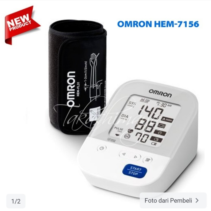 Tensimeter Omron HEM 7156 / Tensimeter / Alat pengukur tekanan darah