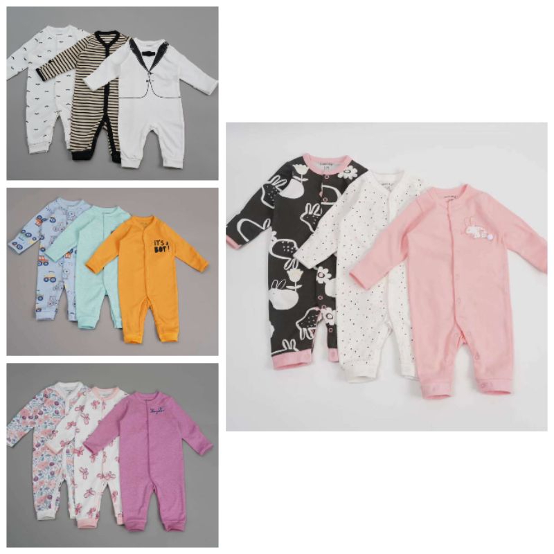 BABY K2 - Baby Jumper Buka Kaki Isi 3 Pcs Import