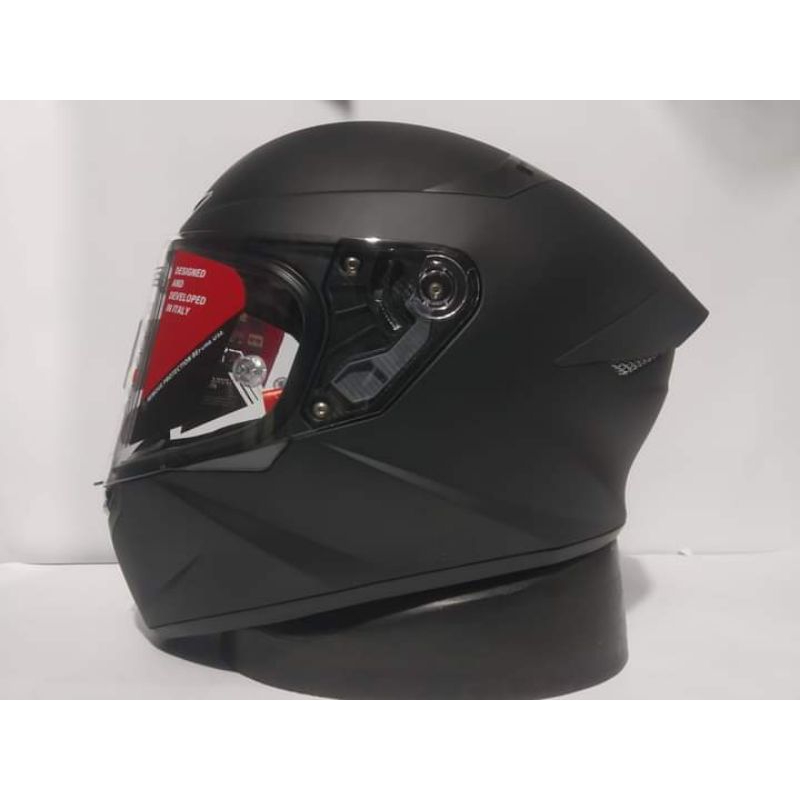 KYT TT COURSE BLACK DOFF