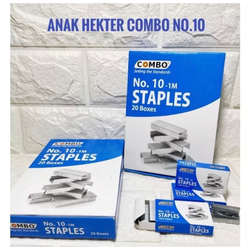 

Staples / Steples / Isi Stapler / Hekter / Jepretan / Jetrekan Kecil no.10