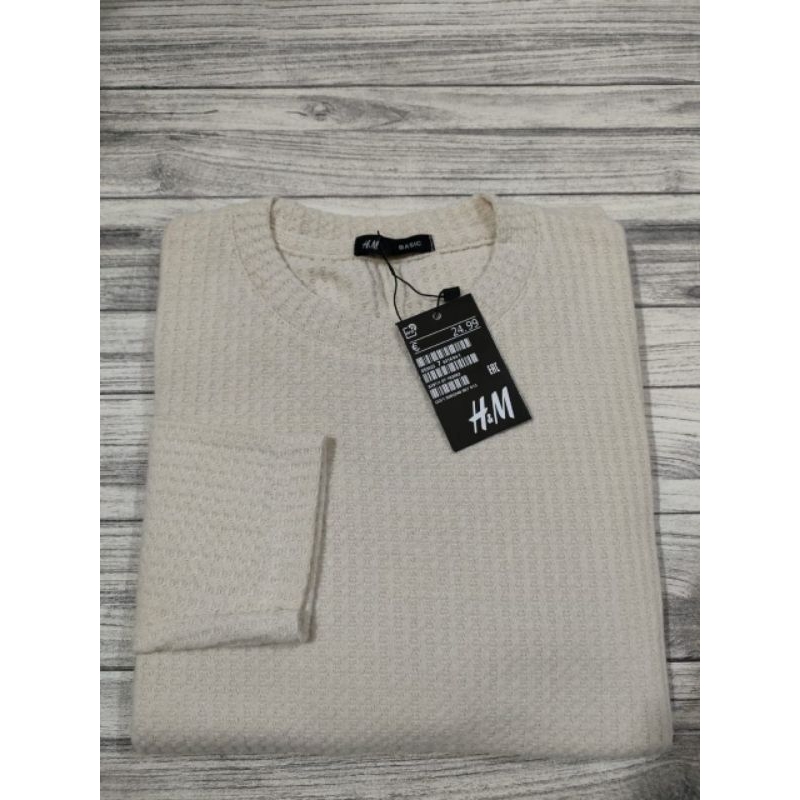 Atasan Basic HnM - Kaos Rib Polos Premium Wanita - BETTER KAOS