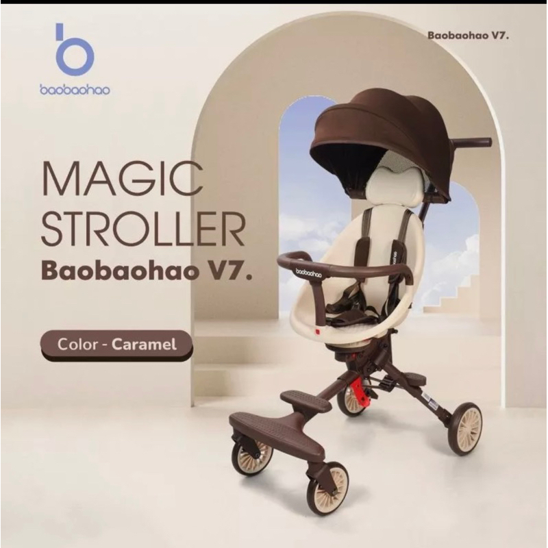 STROLLER BAYI MICRO TRIKE LIPAT V7 BAOBAOHAO / NEW MAGIC STOLLER