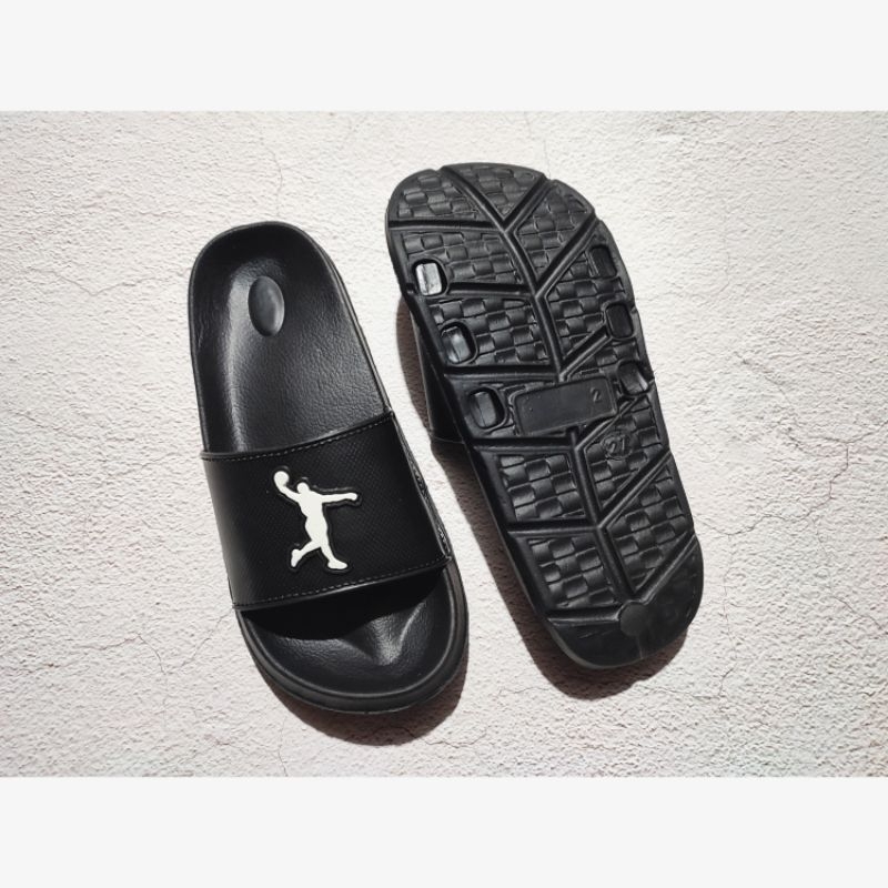 sandal slop anak laki laki sandal slide motif jordan