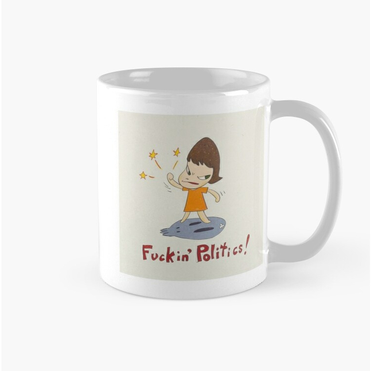 Yoshitomo nara & quote Mug Cangkir