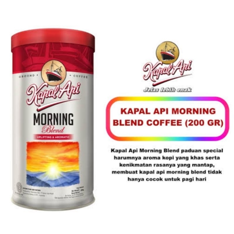 

kopi kapal api premium MORNING BLEND can