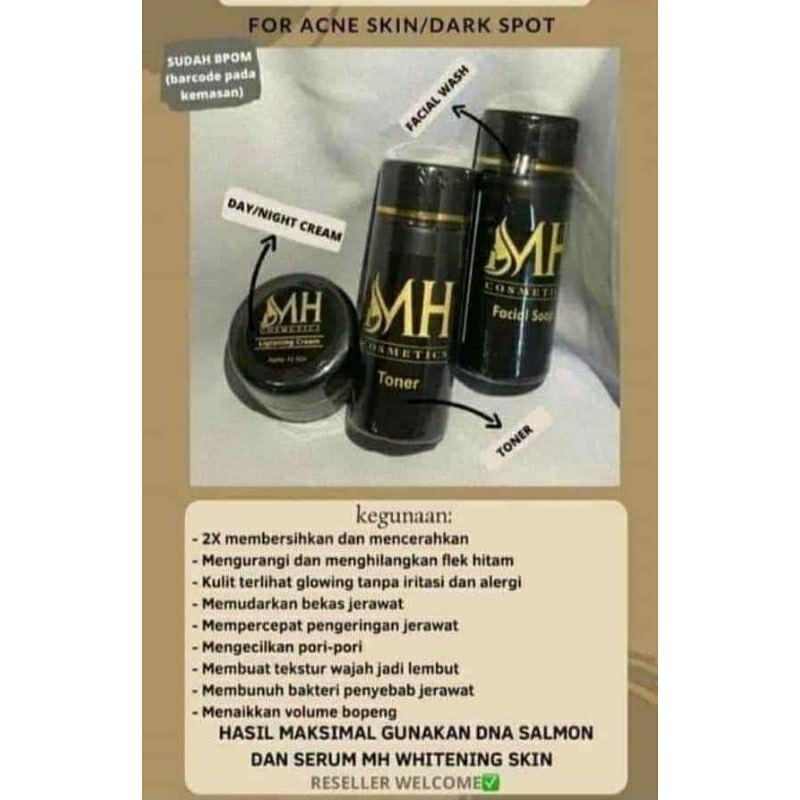 MH skincare